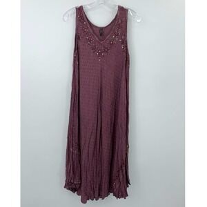 Sacred Threads beaded sleeveless dress
